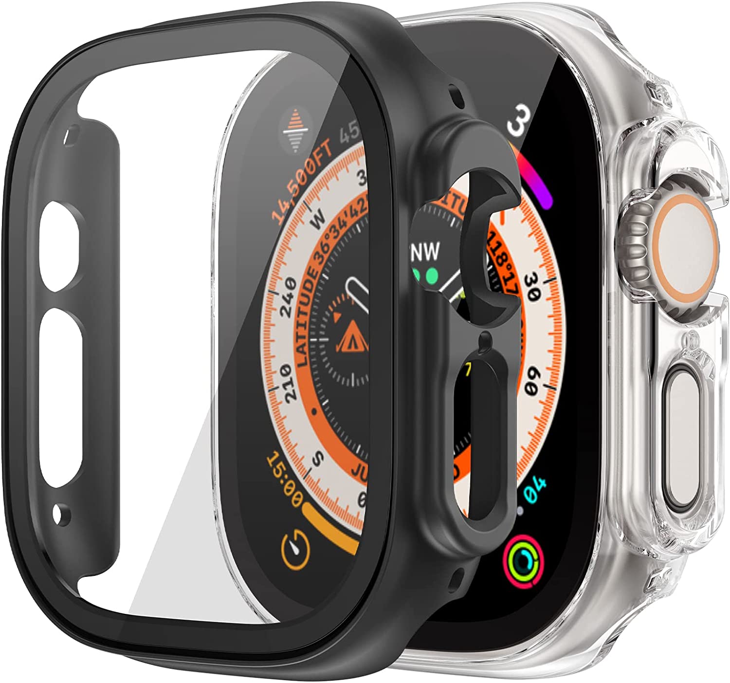 Boîtier rigide en PC et protecteur d'écran pour Apple Watch iWatch Boîtier rigide en PC et protecteur d'écran pour Apple Watch iWatch